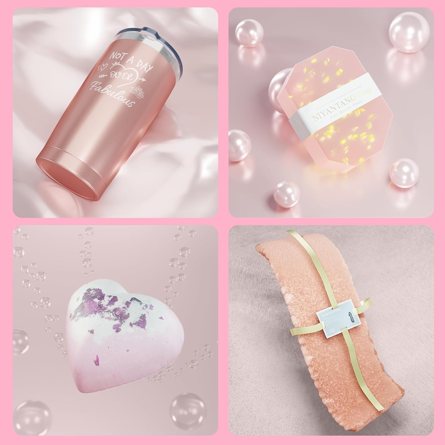 Cadeau Femme, Cadeau Mariage, Anniversaire, Noel, Saint Valentin, Idée Ami, Collègue, Anniversaire - Humour, Coffret Spa Relaxant Pour Femmes