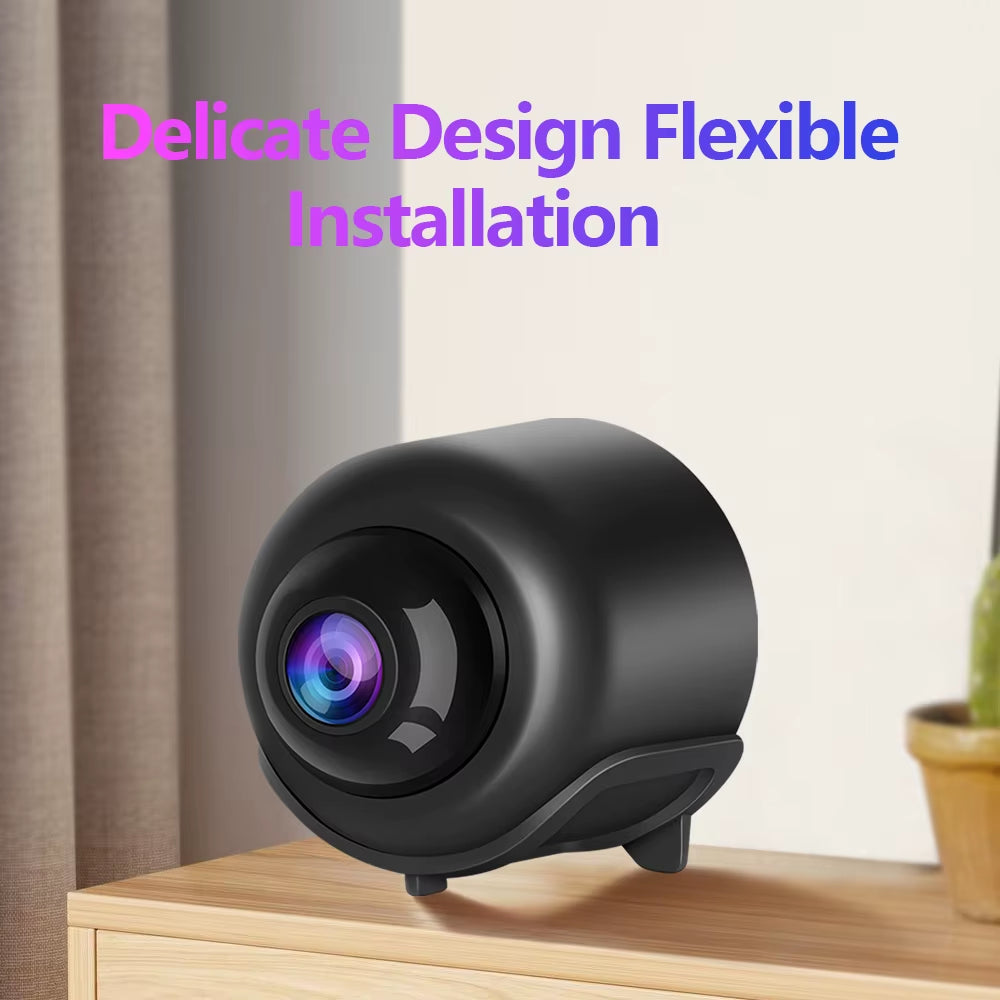 New Mini Camera 2024 X5 Intelligent Wifi Mini Camera Home Indoor Night Vision Safety Protection Audio Video Recorder