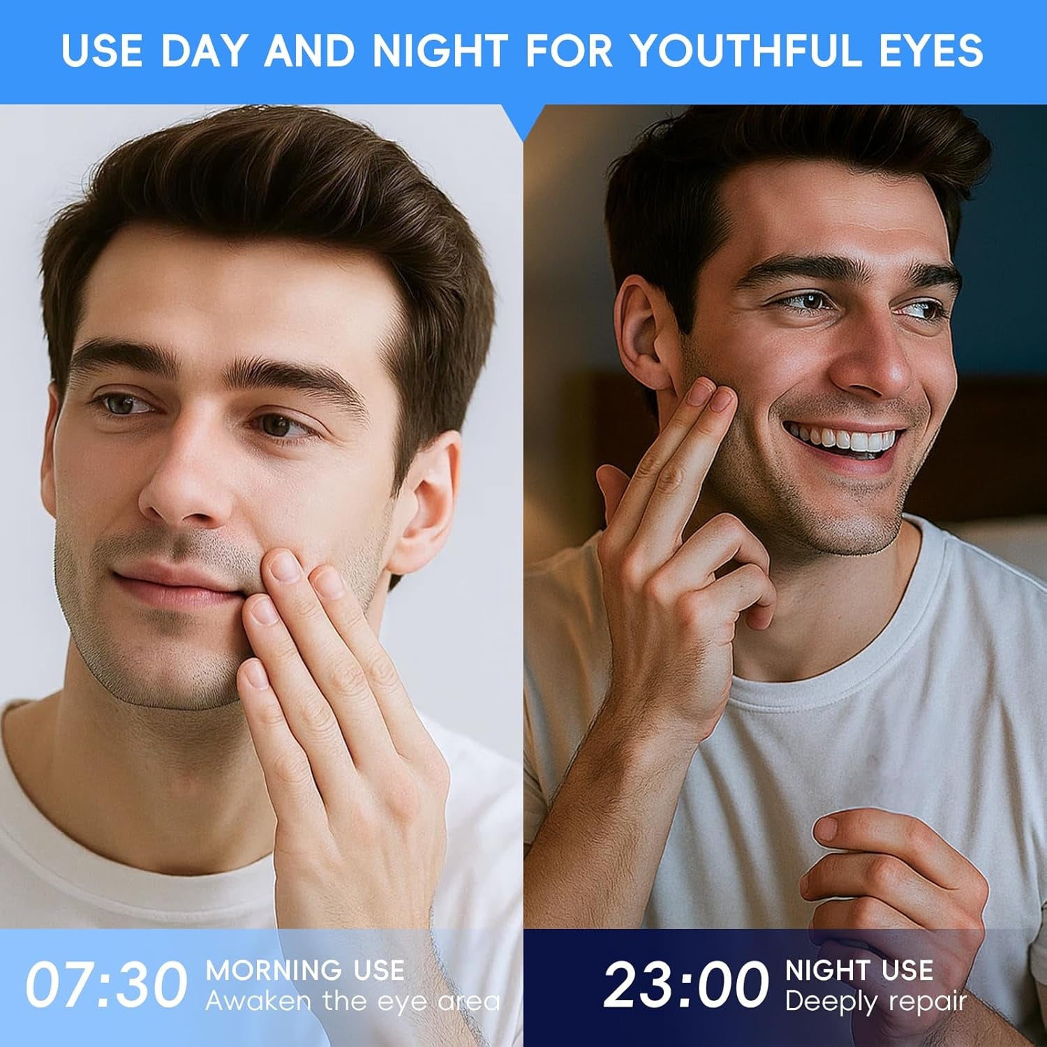 Kit De Soins Visage Homme - Routine Hydratante Complète 3 Pièces Avec Nettoyant, Lotion, Crème - Pour Tous Types De Peau (5 Pcs)