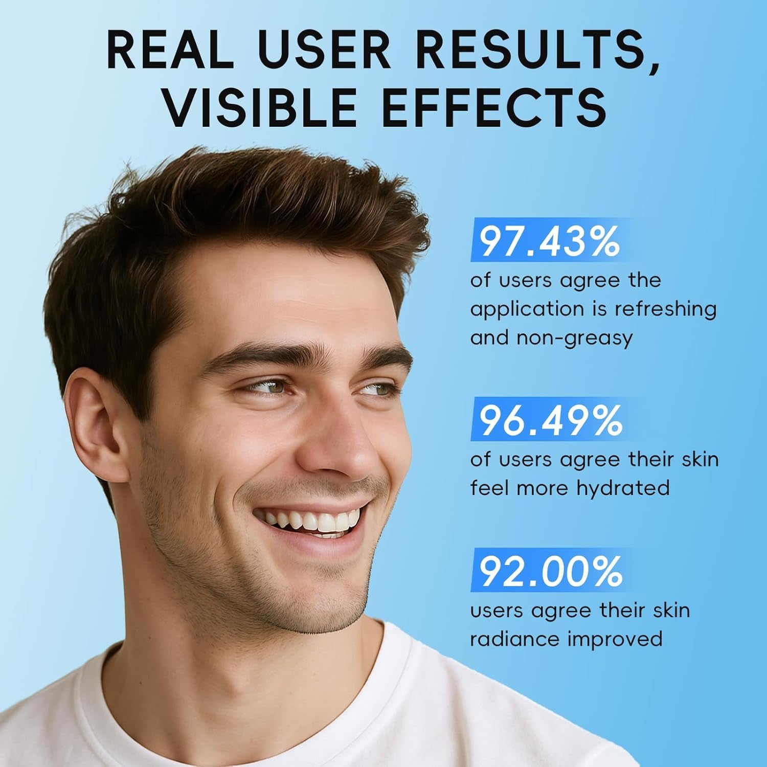 Kit De Soins Visage Homme - Routine Hydratante Complète 3 Pièces Avec Nettoyant, Lotion, Crème - Pour Tous Types De Peau (5 Pcs)