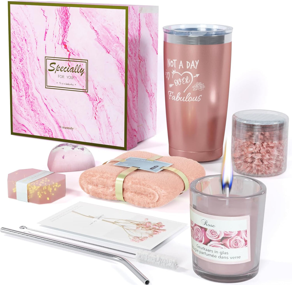 Cadeau Femme, Cadeau Mariage, Anniversaire, Noel, Saint Valentin, Idée Ami, Collègue, Anniversaire - Humour, Coffret Spa Relaxant Pour Femmes