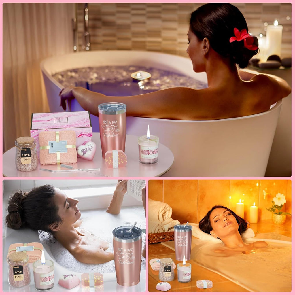 Cadeau Femme, Cadeau Mariage, Anniversaire, Noel, Saint Valentin, Idée Ami, Collègue, Anniversaire - Humour, Coffret Spa Relaxant Pour Femmes